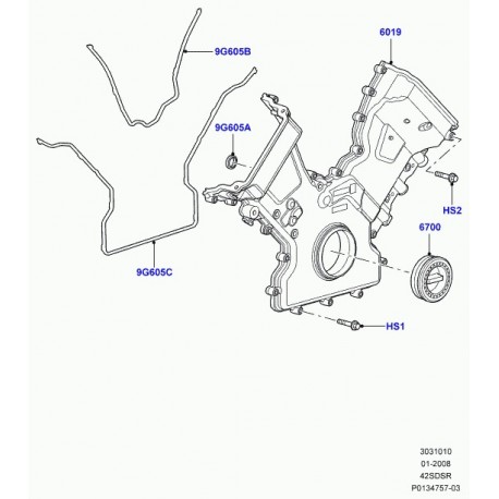 Land rover joint Range Sport (LR000319)