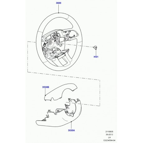 Land rover vis Evoque et Range L405,  Sport (LR000696)