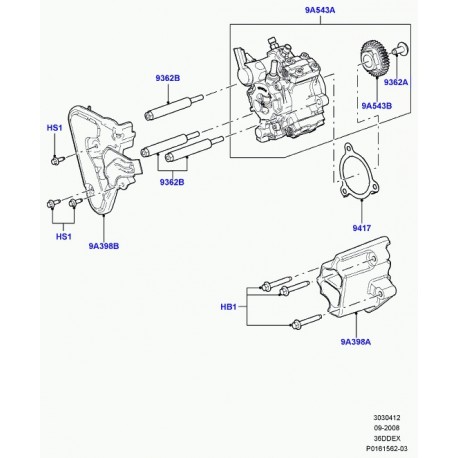 Land rover joint Range L322,  Sport (LR003877)