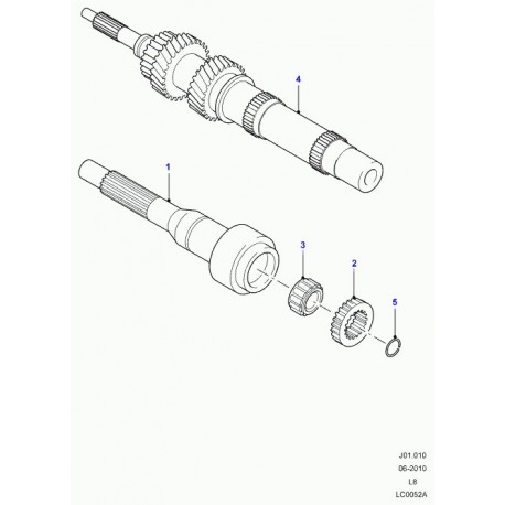 Land rover cone Defender 90, 110, 130 (LR005150)