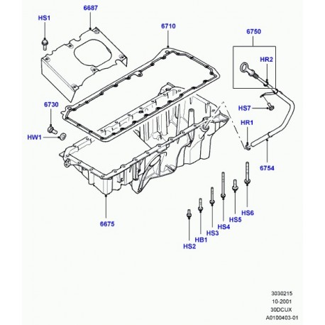 Land rover vis Range L322 (LR005788)