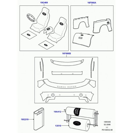 Land rover protecteur Range L322 (LR006566)