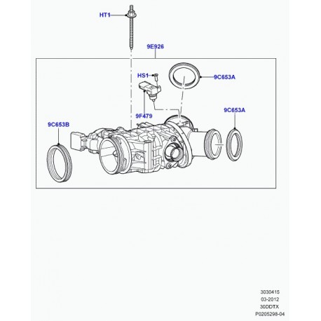 Land rover vis Range Sport (LR008753)