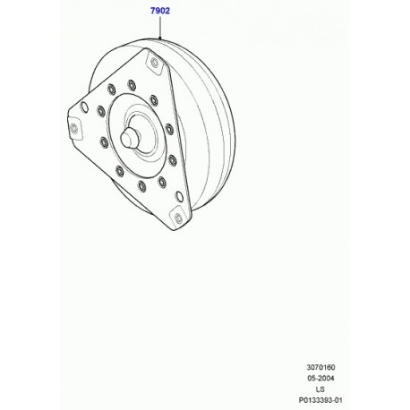 Land rover convertisseur Discovery 3, Range Sport (LR008767)