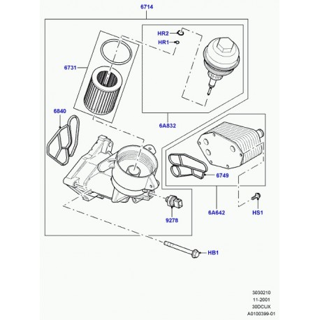 Land rover vis Range L322 (LR009112)