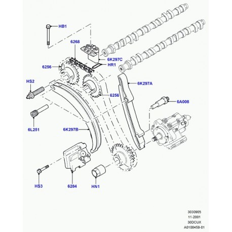 Land rover vis Range L322 (LR009824)