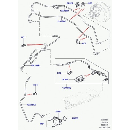 Land rover vis Range Sport (LR011273)