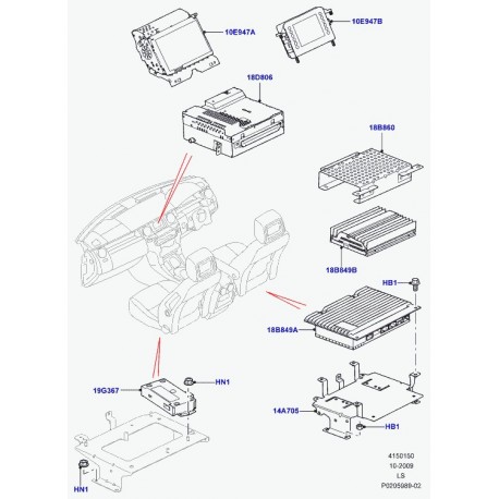 Land rover unite presentation Discovery 3 (LR017288)