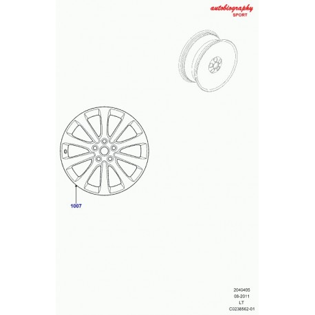 Land rover elge Range Sport (LR019336)