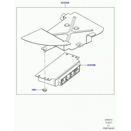 Land rover commande Range L322 (LR019429)