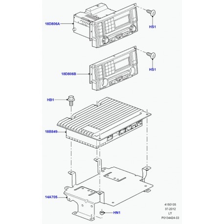 Land rover tole Range Sport (LR019966)