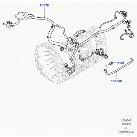 Land rover cablage Discovery 3, Range Sport (LR020074)