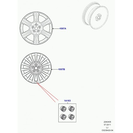 Land rover elge Range L322 (LR020931)