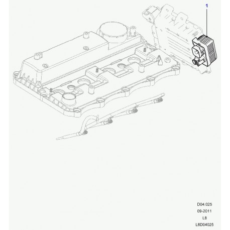 Land rover commande Defender 90, 110, 130 (LR029679)