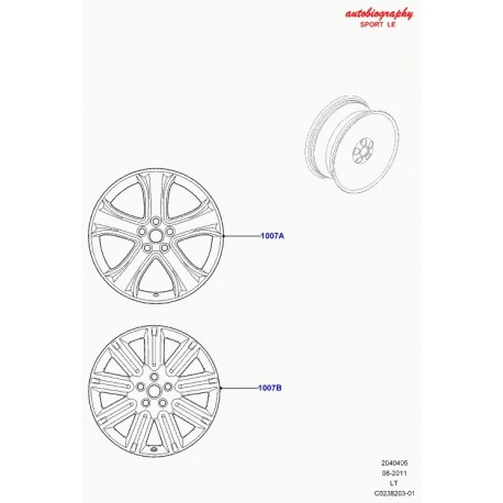 Land rover elge Range Sport (LR031222)