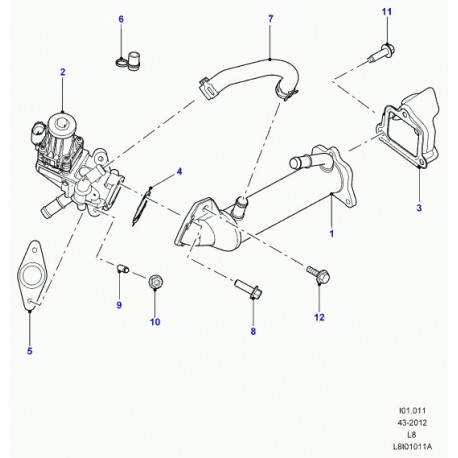 Land rover obturateur Defender 90, 110, 130 (LR032210)