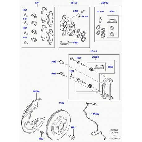 Land rover tole de protection Discovery 3 (LR056531)