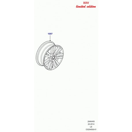 Land rover elge leichtetall Discovery 3 (LR058061)