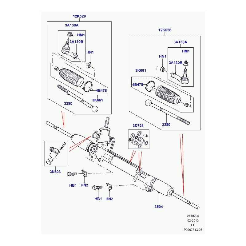 Commander cache poussiere Range Sport LEMFORDER (53167) pas cher sur RLD  Autos