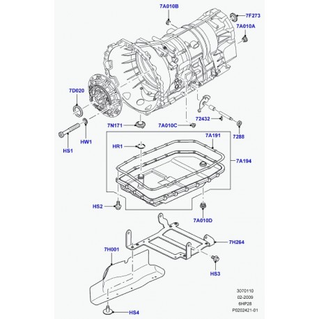 Land rover joint Discovery 3, Range L322, Sport (TGK500010)