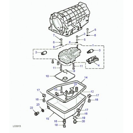 Land rover bouchon Discovery 2 et Range P38 (TYB100080)