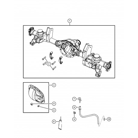 Mopar bouchon (52070428AA)