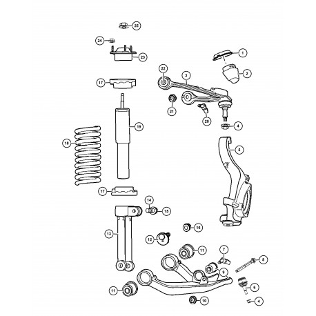 Mopar tampon (52109795AC)