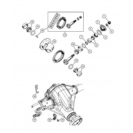 Mopar carter et pigno (68035581AA)