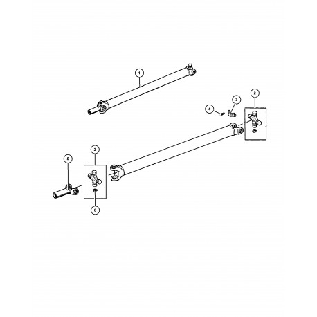 Mopar vis (J4006928)