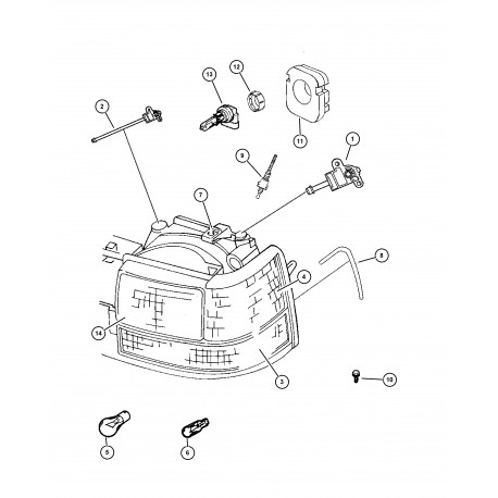 Mopar lampe (L0000194)