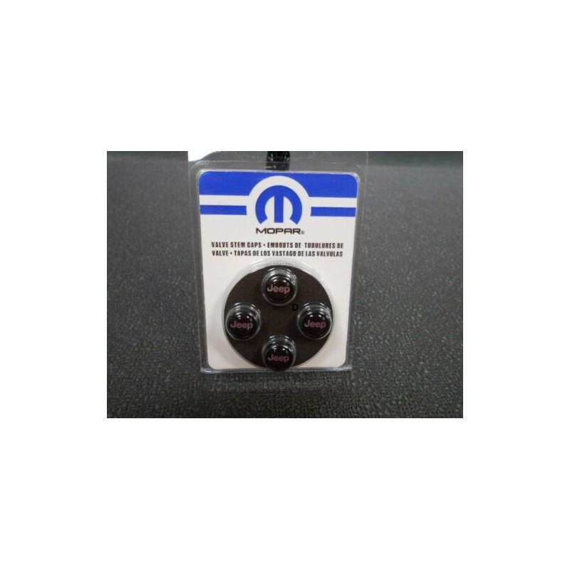 Commander capuchon valve de roue noir logo JEEP MOPAR (82214622