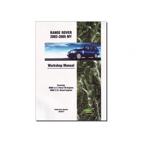 Land rover rr workshop manual 2002,2005 m (01ZT1)