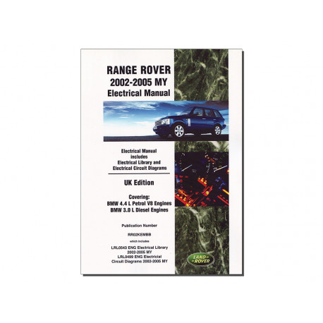 Land rover rr electrical manual 2002 2005 (01ZT2)