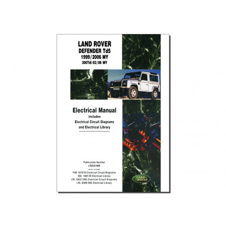 Land rover book-def td5 electrical manual 99- (0IWTX)