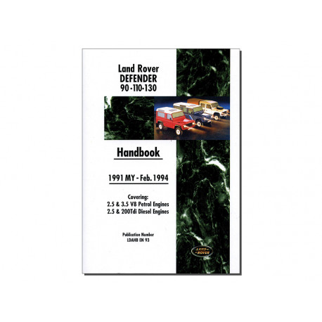 Land rover lrover defender 91 9 4 handbook (63711)