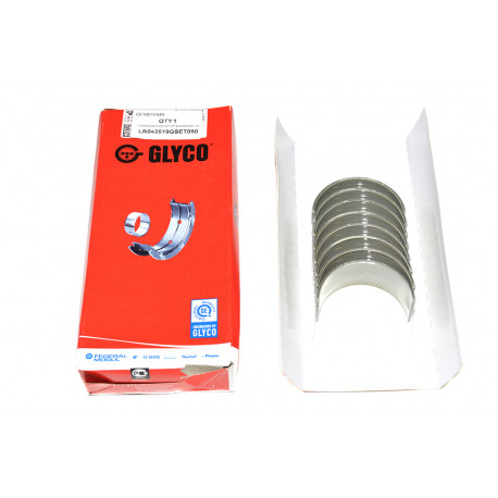 Glyco conrod bearing set of 8 oversized Defender 90, 110, 130 (LR043519)