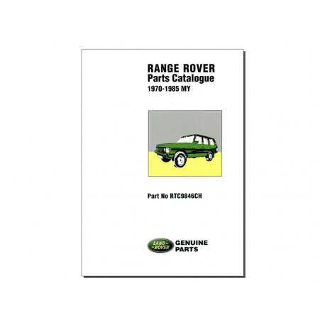 Land rover parts cat rr class  1985 (RTC9846)