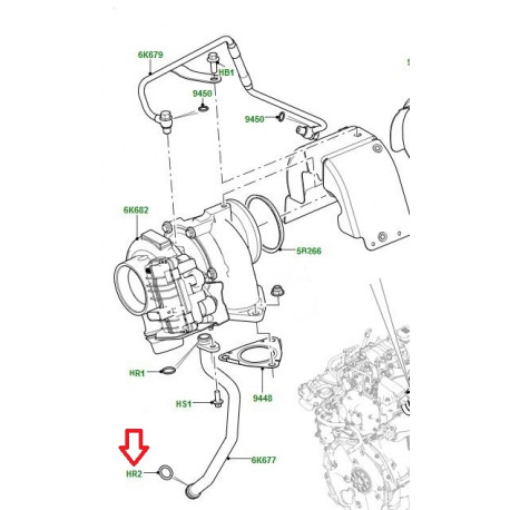 Land rover joint torique (LR073688)