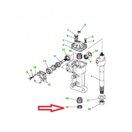 Land rover bague d'etancheite (AEU4024)