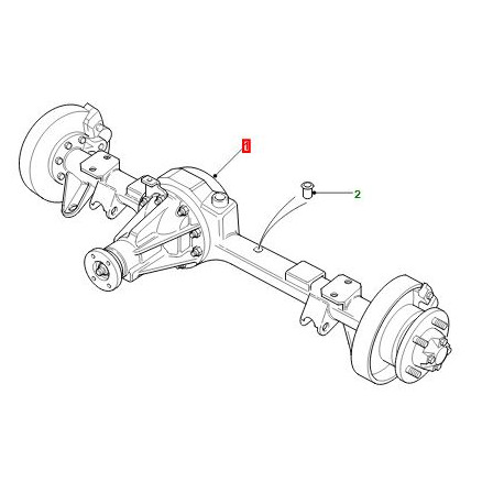 Land rover pont ar (LR087431)