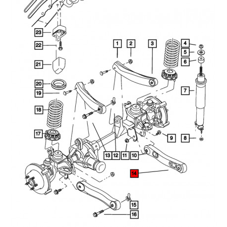 Mopar douille Grand Cherokee WG,  WJ (52088220)