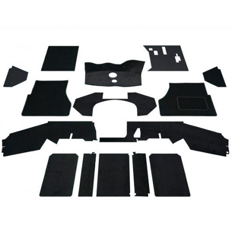 Britpart Kit moquette DEFENDER volant a droite jusqu a 200tdi (DA4910B)