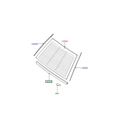 Land rover glace-hayon (LR039066)