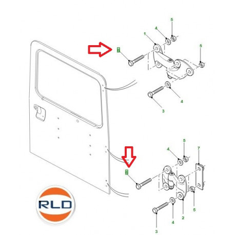 Land rover boulon Defender 90, 110, 130, Evoque (BYG500120)