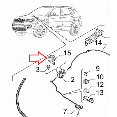 Mopar gache (53429201)