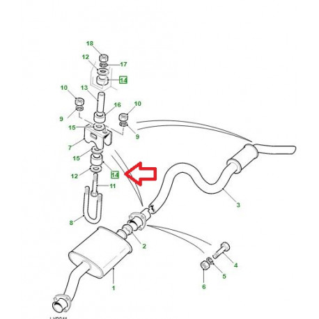 Land rover bague Defender 90 (572166)