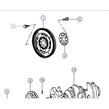 Mopar volant moteur NITRO 4L (04752600AA)