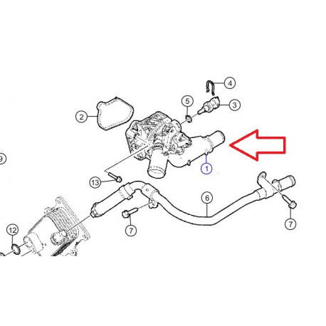 Mopar THERMOSTAT (68498366AAPC)