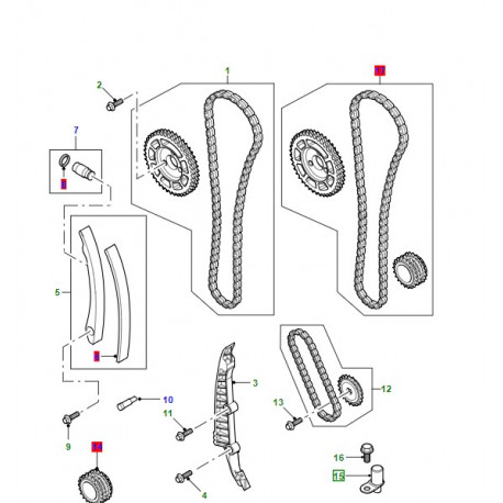 Land rover gicleur d'huile (LNL100000)