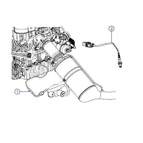 Mopar Capteur temperature amont (05146173AC)